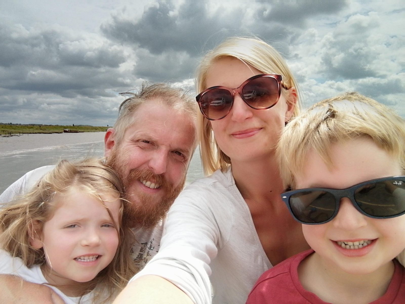 Crabbing Dunwich Selfie