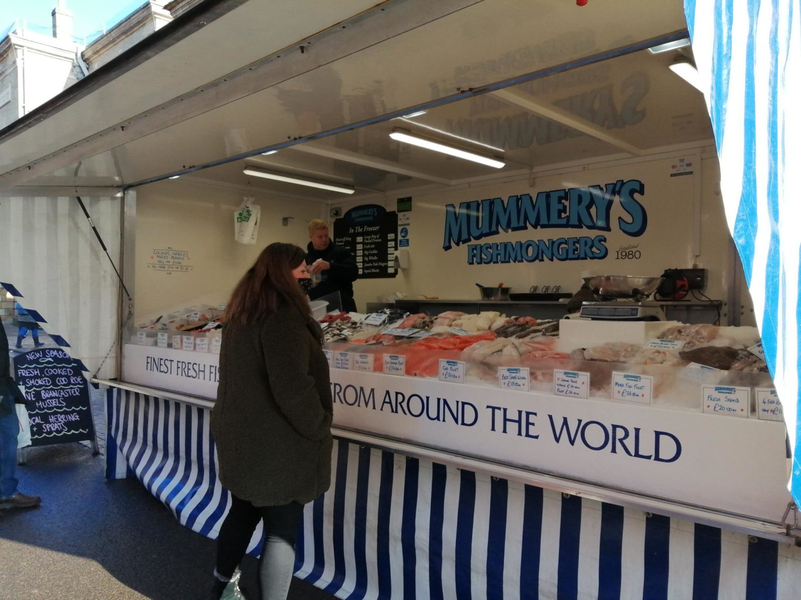 Fish Stand Bury Market