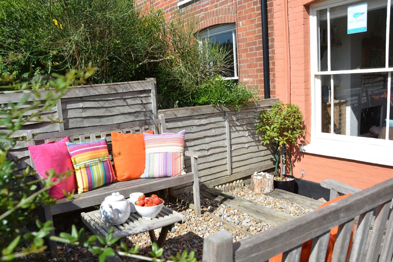 Garden 6 Coastguard Cottages