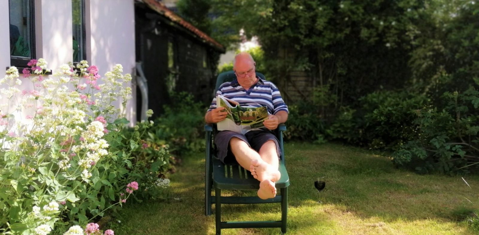 Grandpa Garden Wassicks Cottage