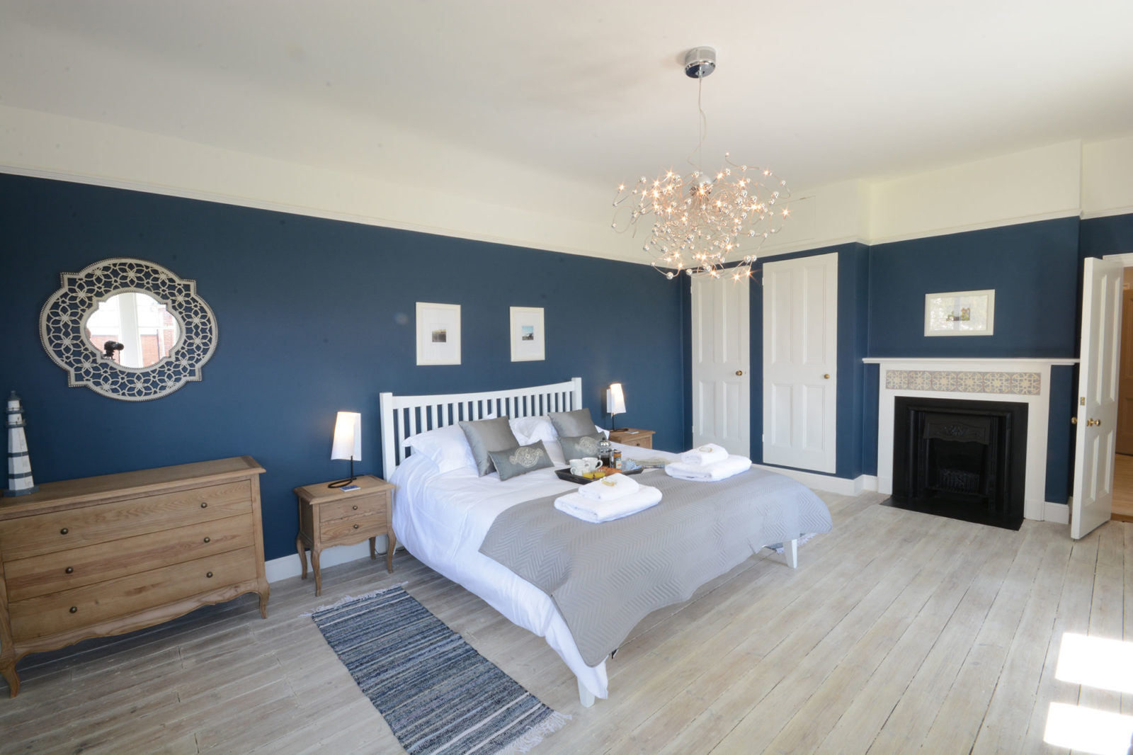 Holly Lodge Master Bedroom Aldeburgh