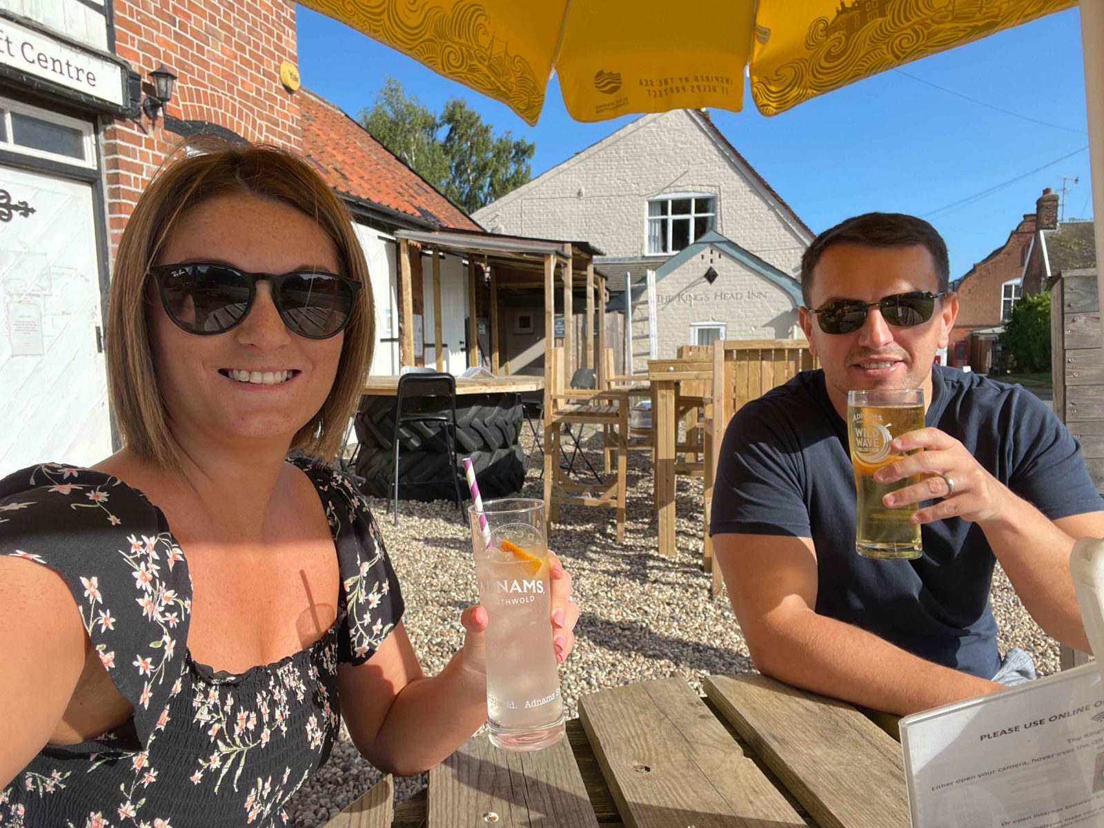 Kings Head drinks Tried and Tested Arlo Cottage