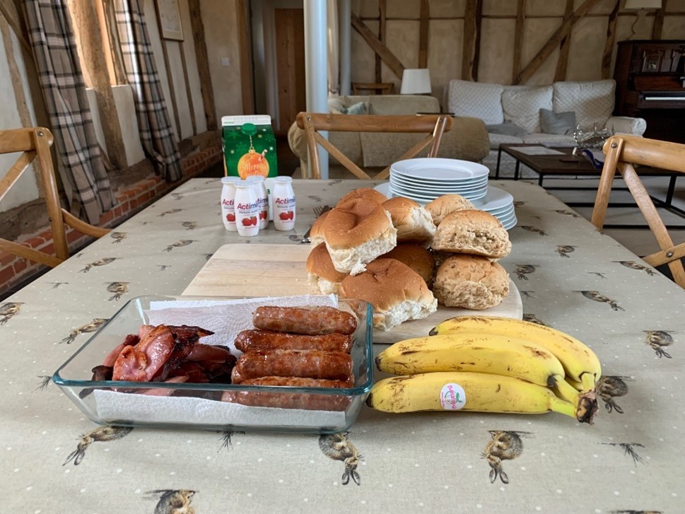 Post Run Brunch at Yew Tree Farm Barn