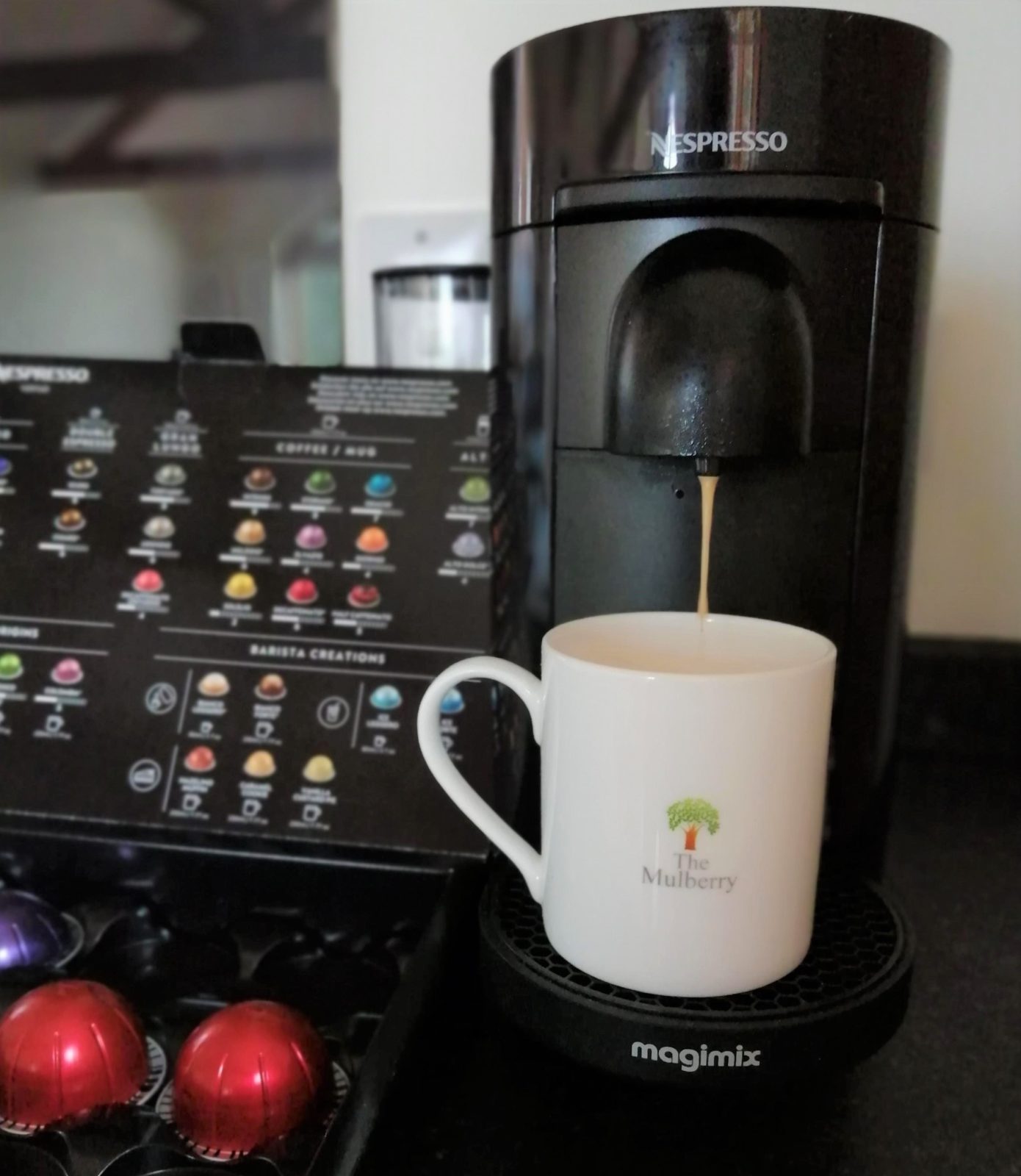 The Mulberry Coffee Machine