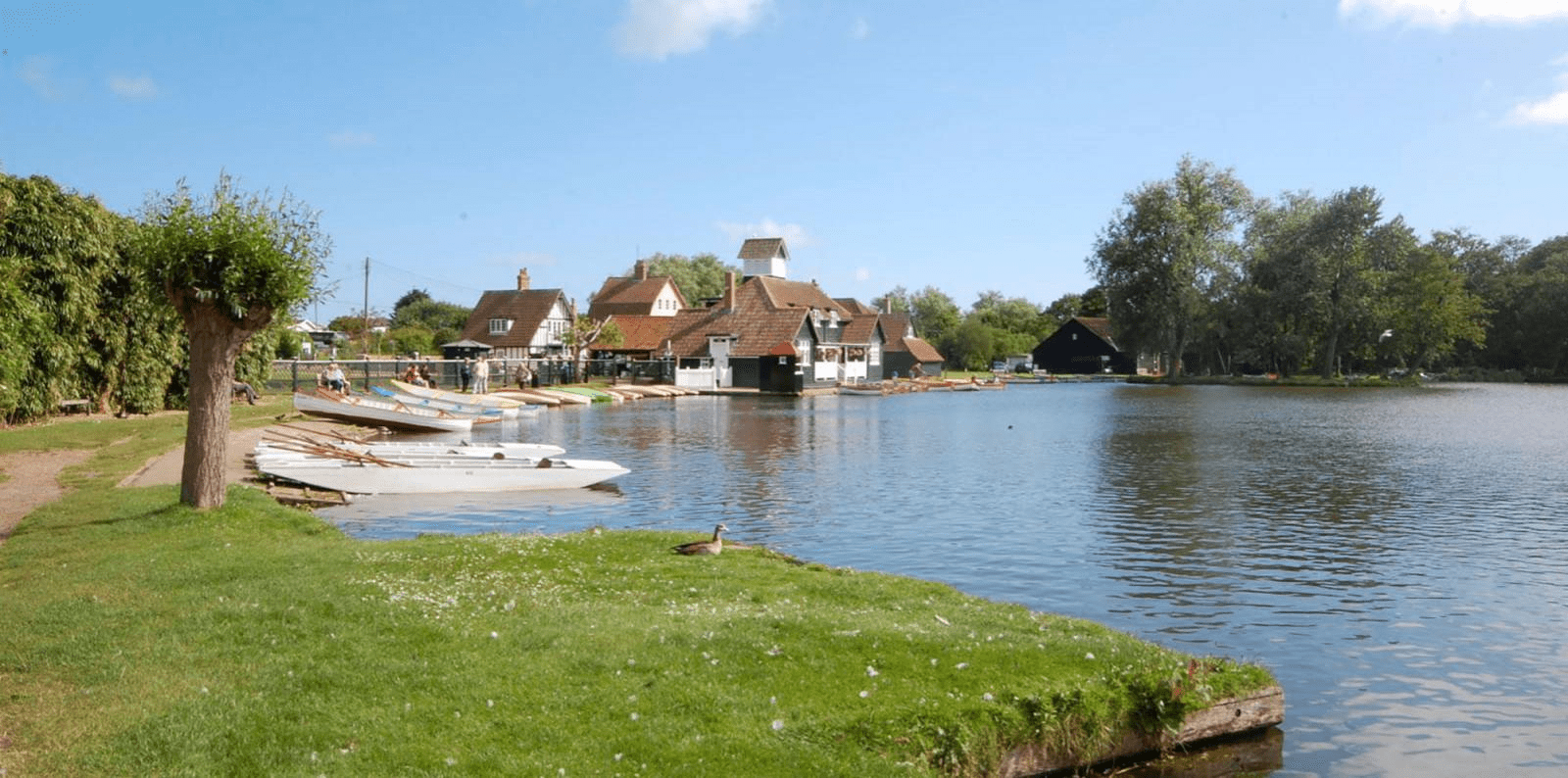 Boats beside the water