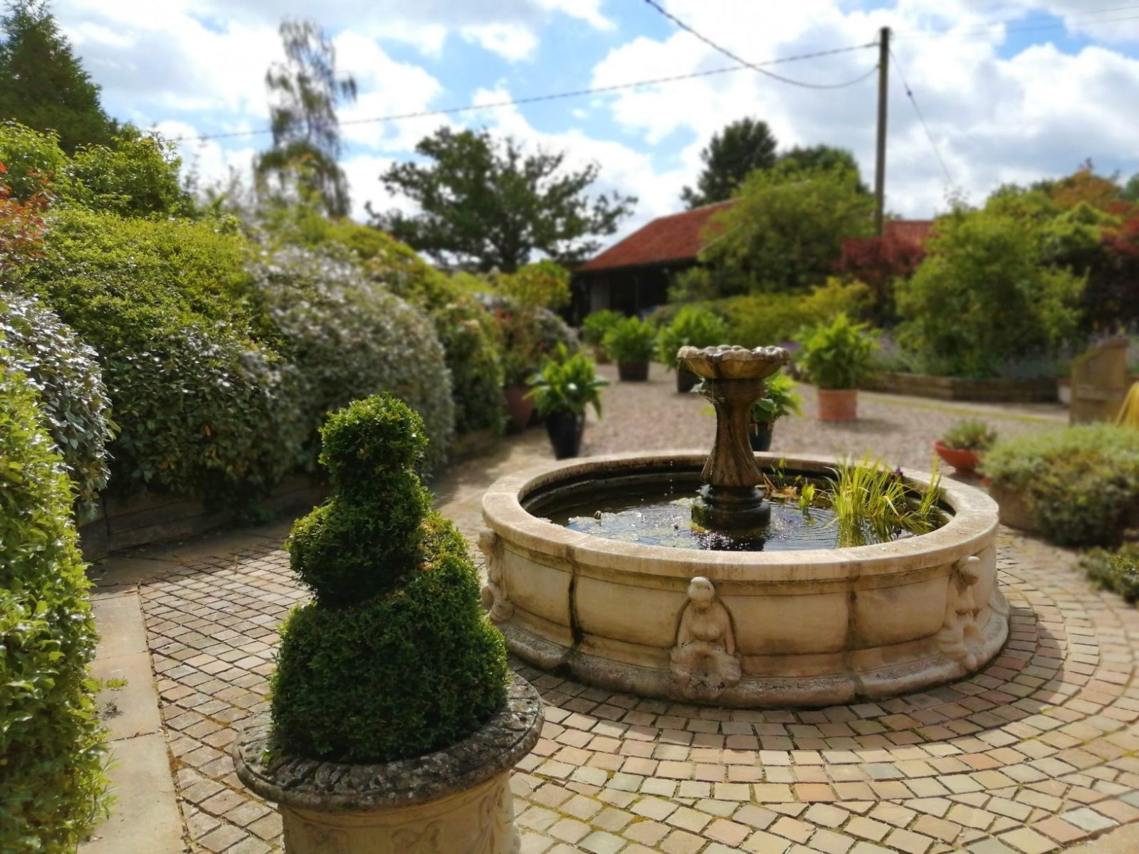 Wassicks Cottage Fountain