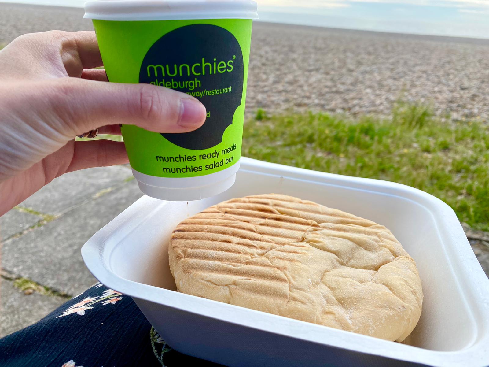Breakfast on the beach Aldeburgh