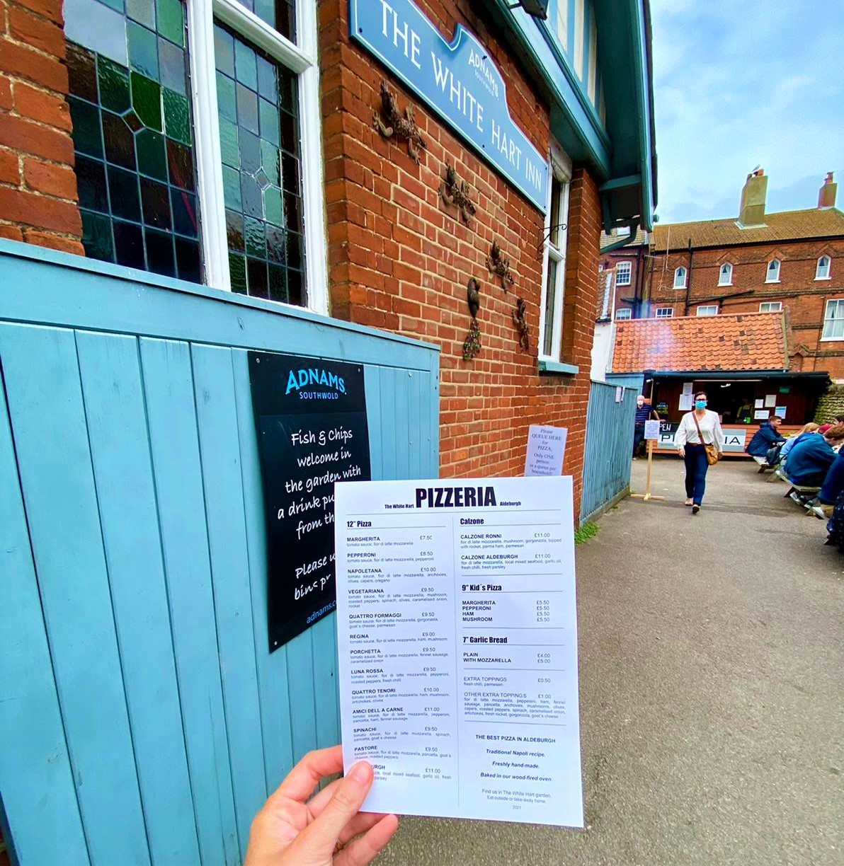 Pizzeria White Hart Aldeburgh