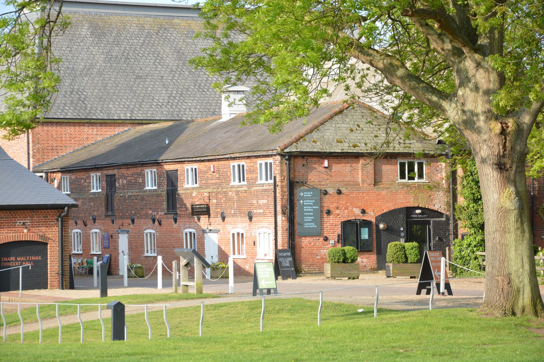 Snape maltings entrance