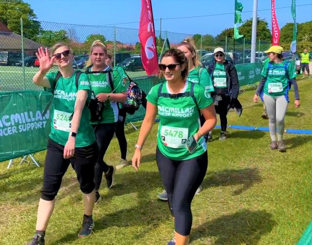 Finish line Mighty Hike